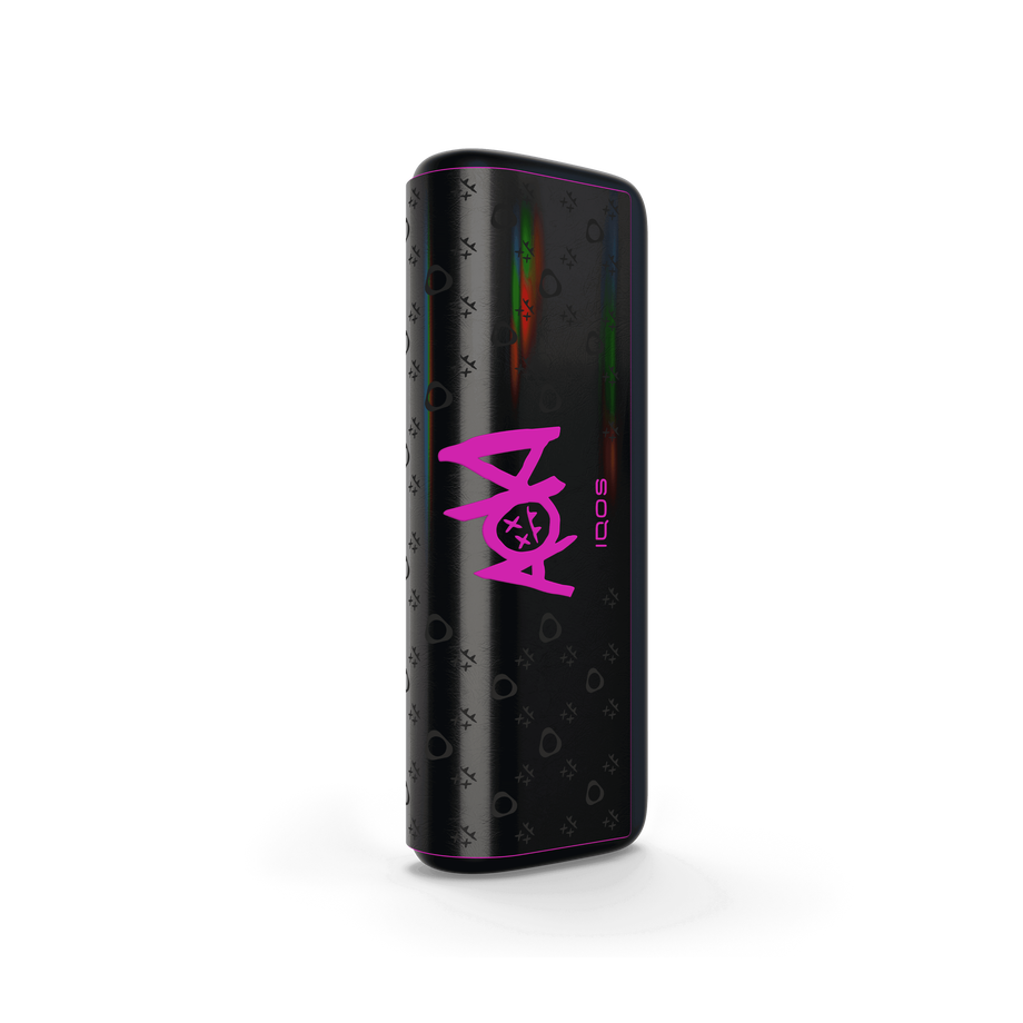 IQOS ILUMA PRIME Black Pink Steve Aoki Edition, Black