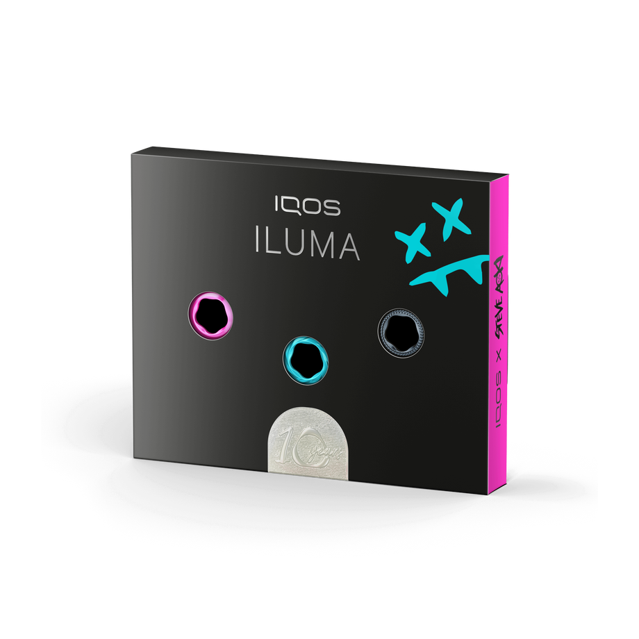 IQOS ILUMA Ring Set Steve Aoki Edition, 