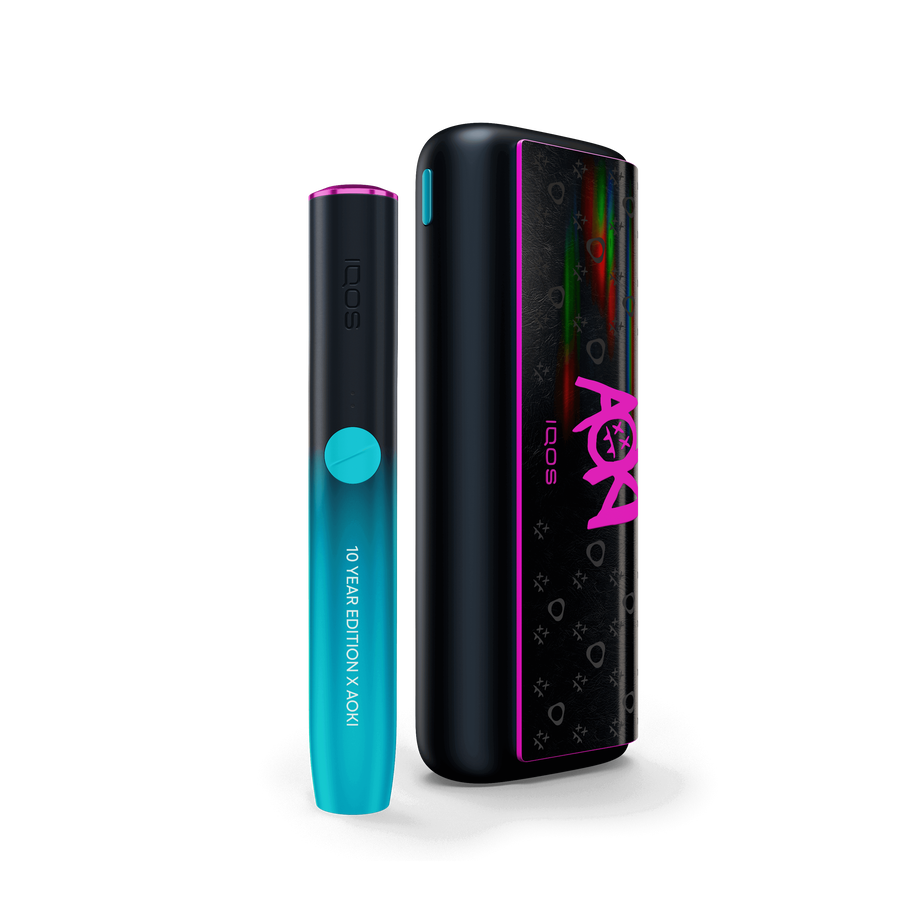 IQOS ILUMA PRIME Black Pink Steve Aoki Edition, Black
