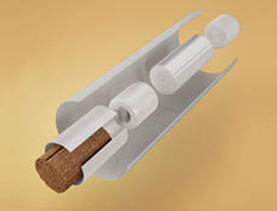 Cross section illustration of a HEETS stick interior