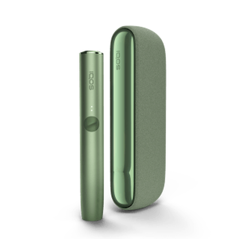 A Moss Green IQOS ILUMA.