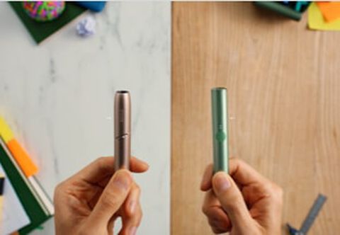 An IQOS 3 DUO Holder and an IQOS ILUMA Holder.