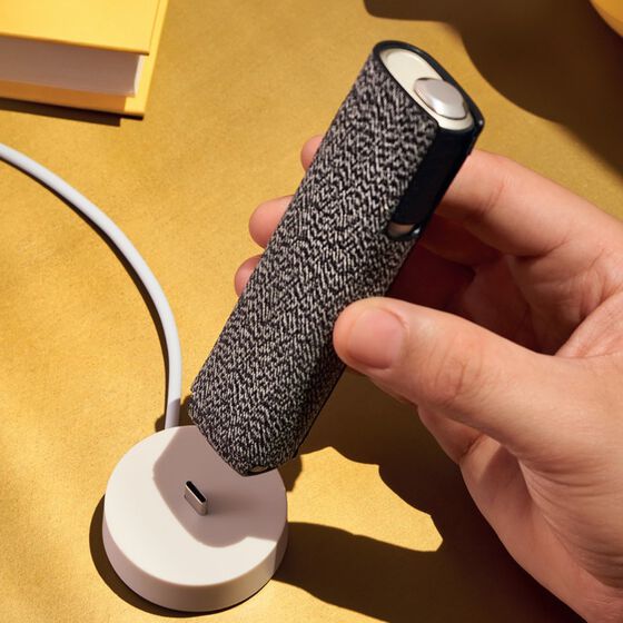 An IQOS box.