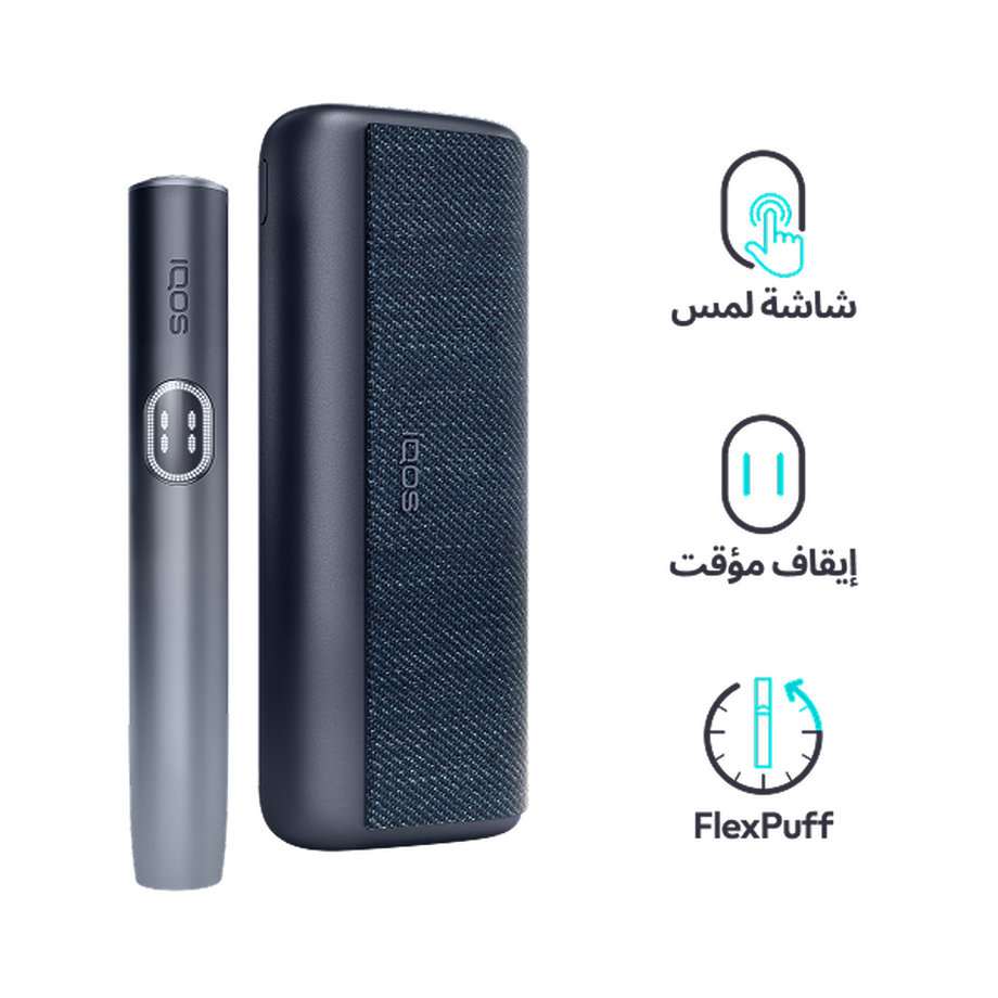 نظام IQOS ILUMA i PRIME أسود, Midnight Black نظام IQOS ILUMA i PRIME أسود, Midnight Black