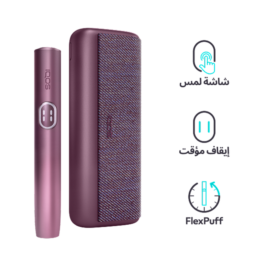 نظام IQOS ILUMA i PRIME أحمر, Garnet Red