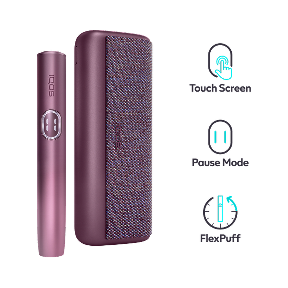 IQOS ILUMA i PRIME System Garnet Red, Garnet Red IQOS ILUMA i PRIME System Garnet Red, Garnet Red