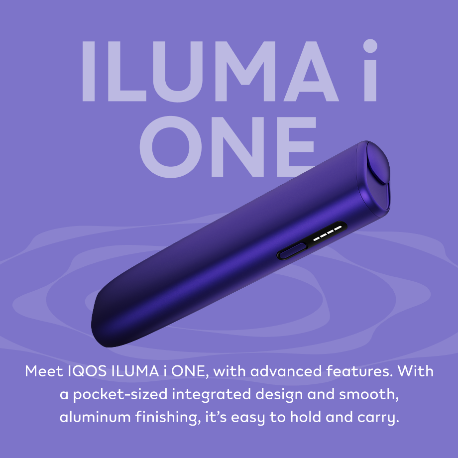 IQOS ILUMA i One Electric Purple Kit, Electric Purple