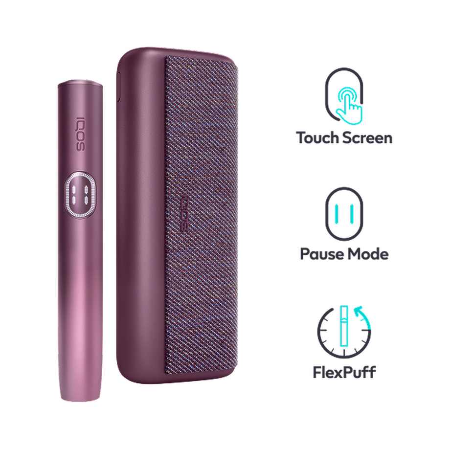 IQOS ILUMA i PRIME System Garnet Red, Garnet Red IQOS ILUMA i PRIME System Garnet Red, Garnet Red