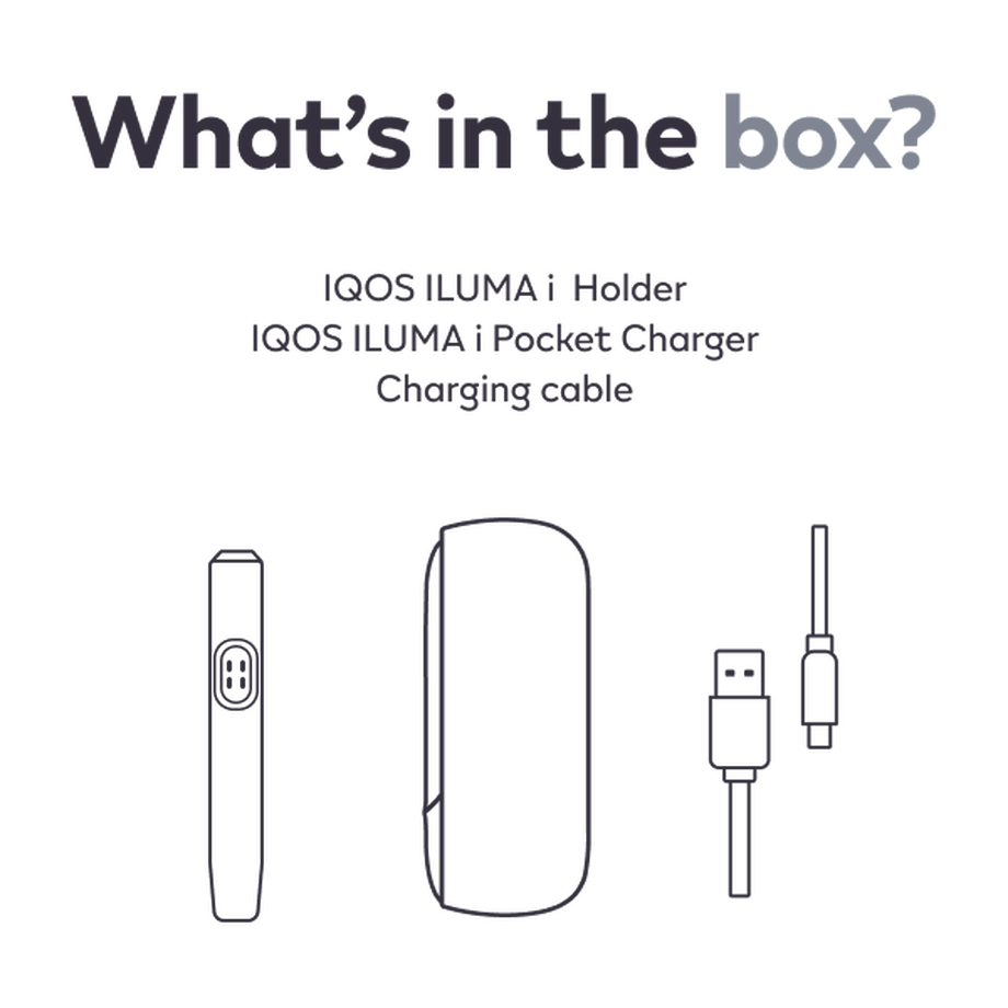IQOS ILUMA i System Midnight Black, Midnight Black