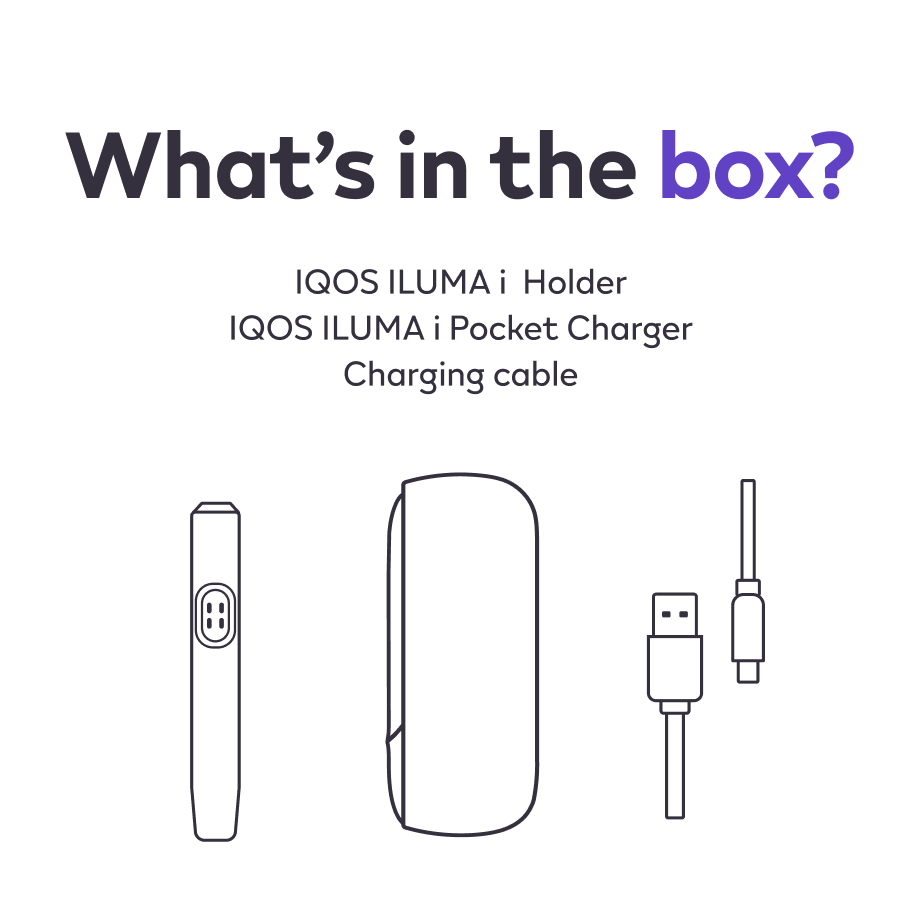 IQOS ILUMA i System Electric Purple, Electric Purple