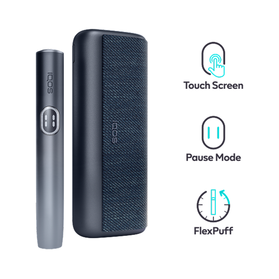IQOS ILUMA i PRIME System Midnight Black, Midnight Black IQOS ILUMA i PRIME System Midnight Black, Midnight Black