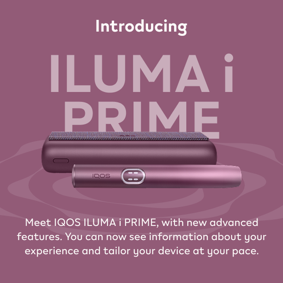 IQOS ILUMA i PRIME System Garnet Red, Garnet Red IQOS ILUMA i PRIME System Garnet Red, Garnet Red
