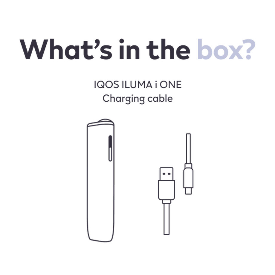 IQOS ILUMA i One Midnight Black Kit, Midnight Black IQOS ILUMA i One Midnight Black Kit, Midnight Black