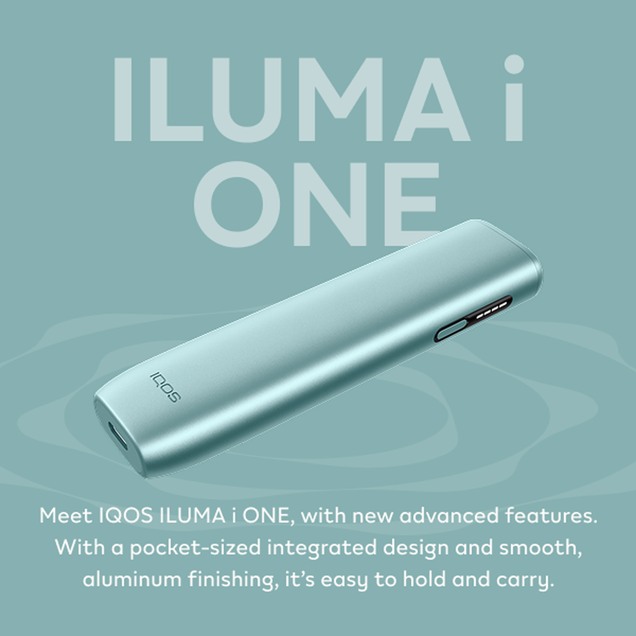 IQOS ILUMA i One Breeze Blue Kit, Breeze Blue
