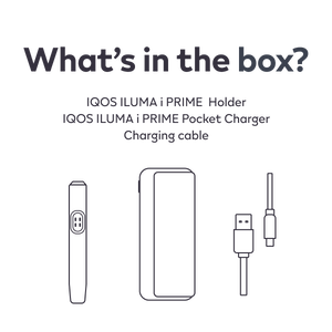 IQOS ILUMA i PRIME System Midnight Black, Midnight Black