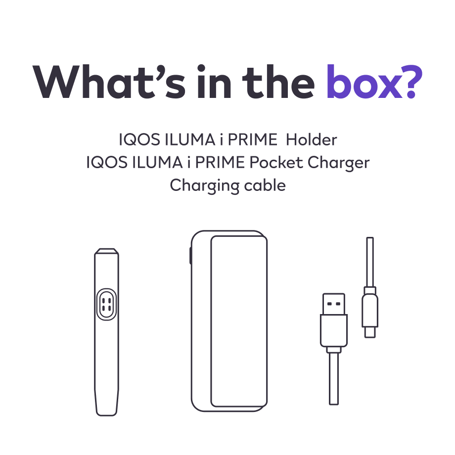 IQOS ILUMA i PRIME System Electric Purple, Electric Purple