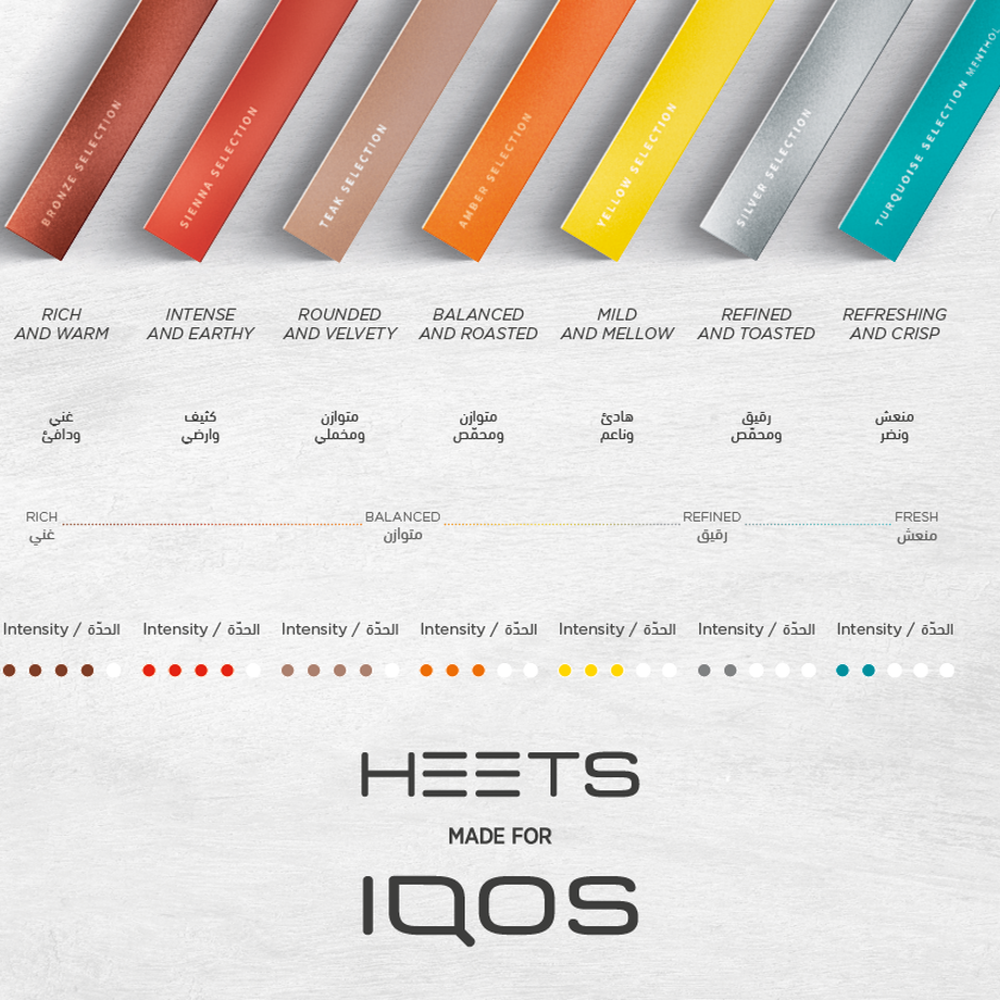 HEETS TEAK SELECTION (10 PACKS)