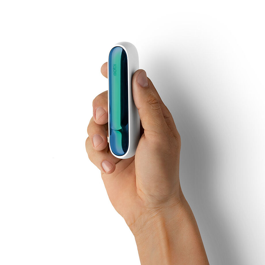 IQOS Iridescent Door Cover (for IQOS 3 and IQOS 3 DUO), أزرق بحري
