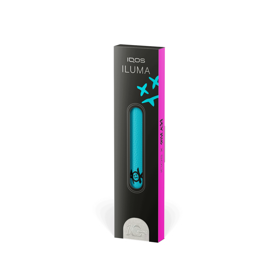 IQOS ILUMA Turquoise Door Steve Aoki Edition, Turquoise