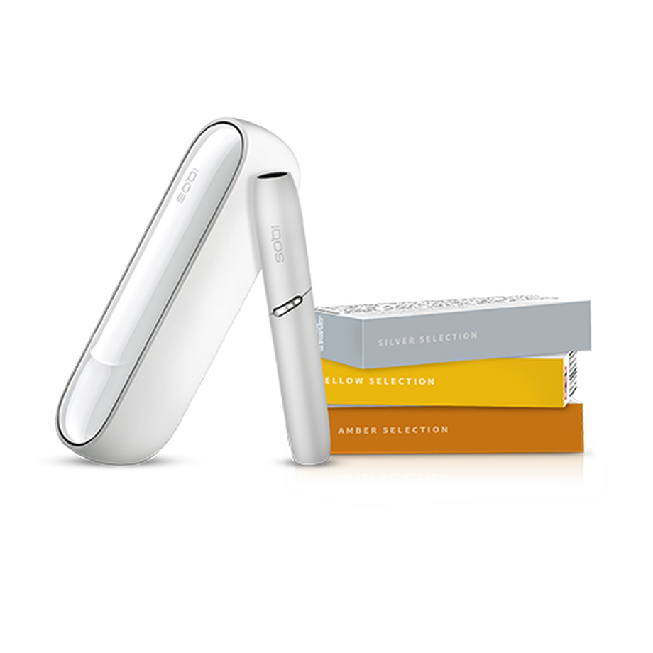 IQOS 3 DUO + HEETS, White IQOS 3 DUO + HEETS, White