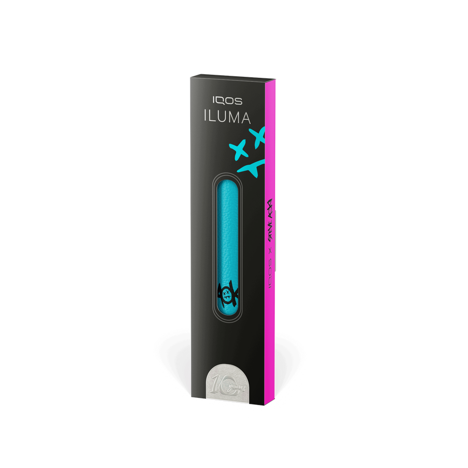 IQOS ILUMA Turquoise Door Steve Aoki Edition, Turquoise IQOS ILUMA Turquoise Door Steve Aoki Edition, Turquoise