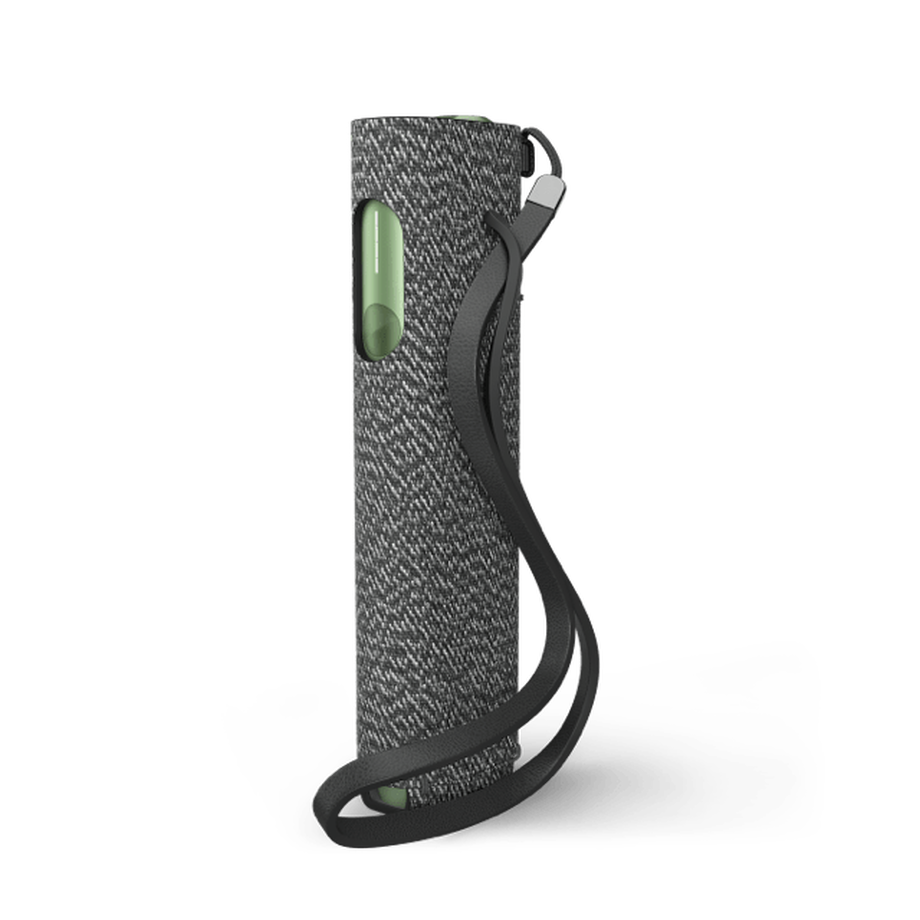 غلاف IQOS ILUMA One قماشي رمادي, رمادي