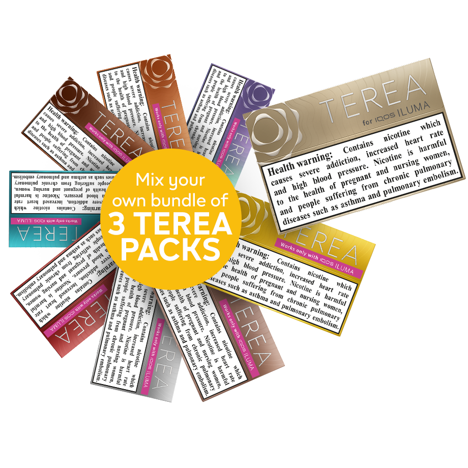TEREA discovery bundle (3 packs), 