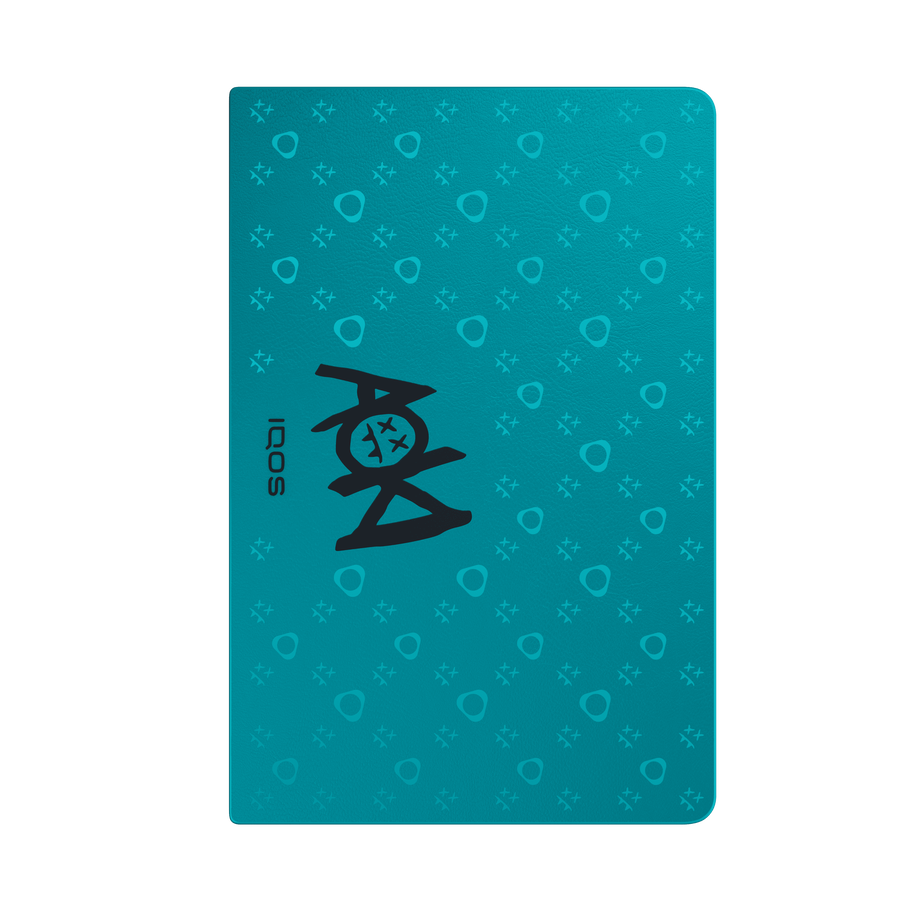 IQOS ILUMA PRIME Turquoise Wrap Steve Aoki Edition, Turquoise
