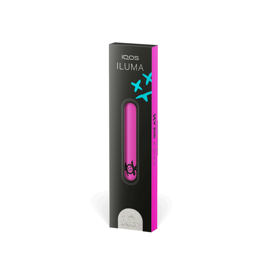 IQOS ILUMA Pink Door Steve Aoki Edition, Pink