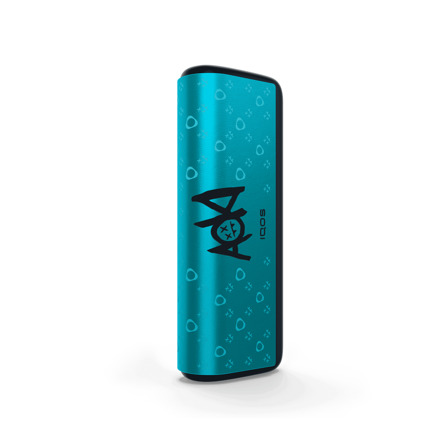 IQOS ILUMA PRIME Turquoise Wrap Steve Aoki Edition, Turquoise
