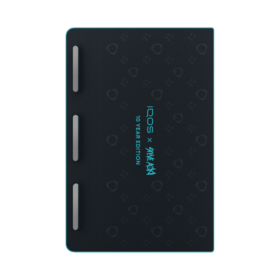IQOS ILUMA PRIME Turquoise Wrap Steve Aoki Edition, Turquoise